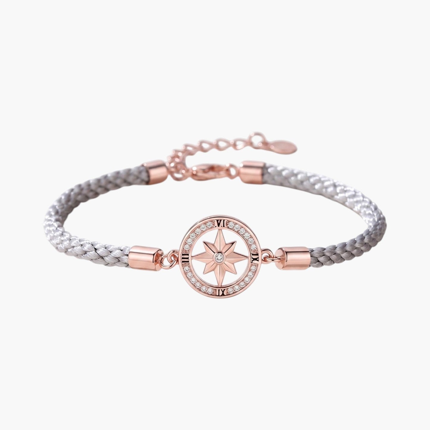 Pulseira de Casal com Estrela de Oito Pontas