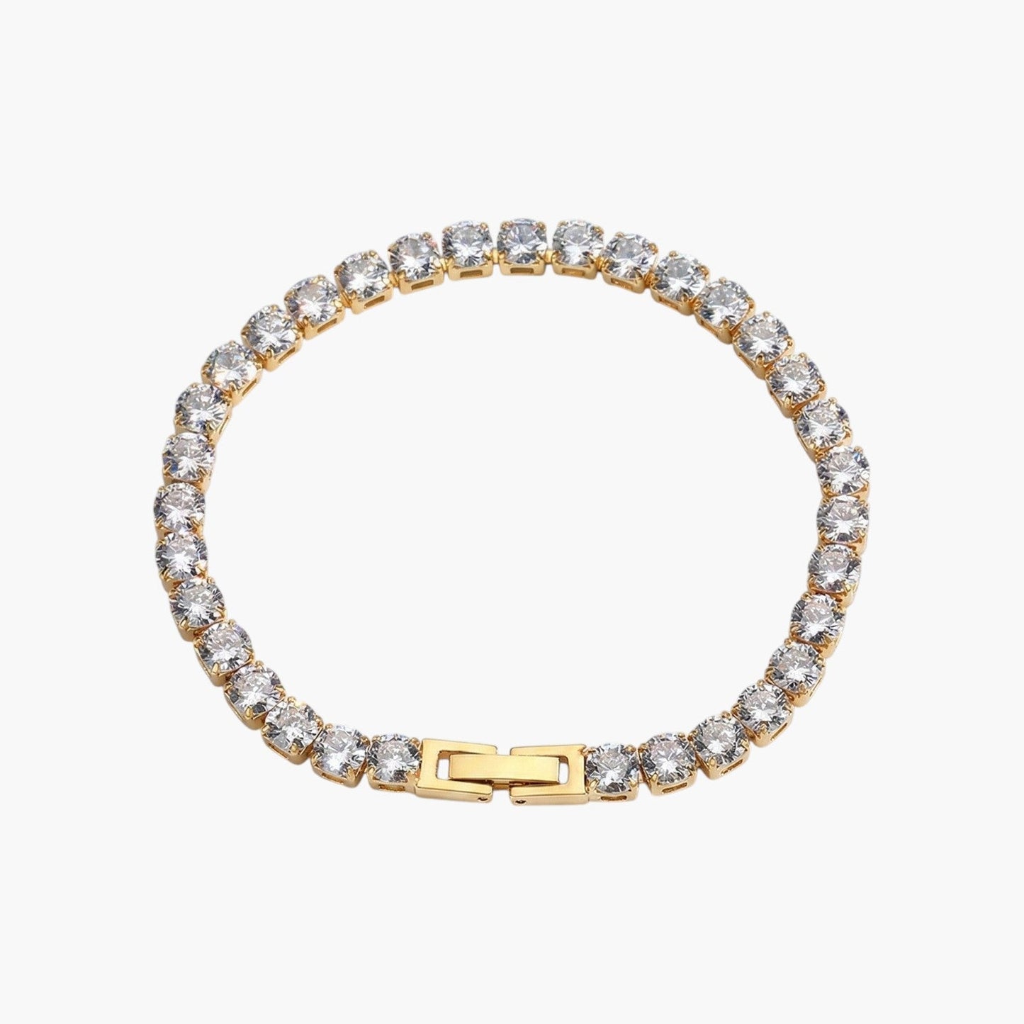 Pulseira Ténis Brilliance em Aço Inoxidável 316L