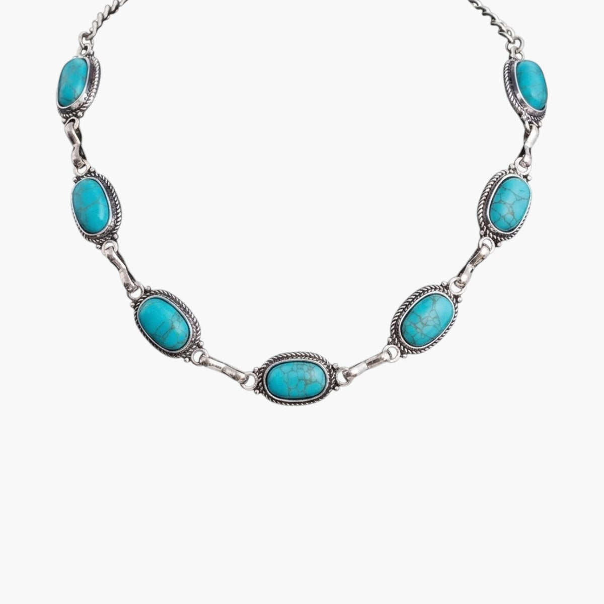 Colar Multicamadas Statement com Pendentes