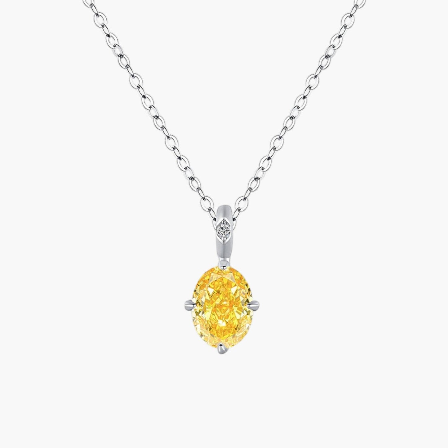 Colar em Prata de Lei 925 com Zircónia