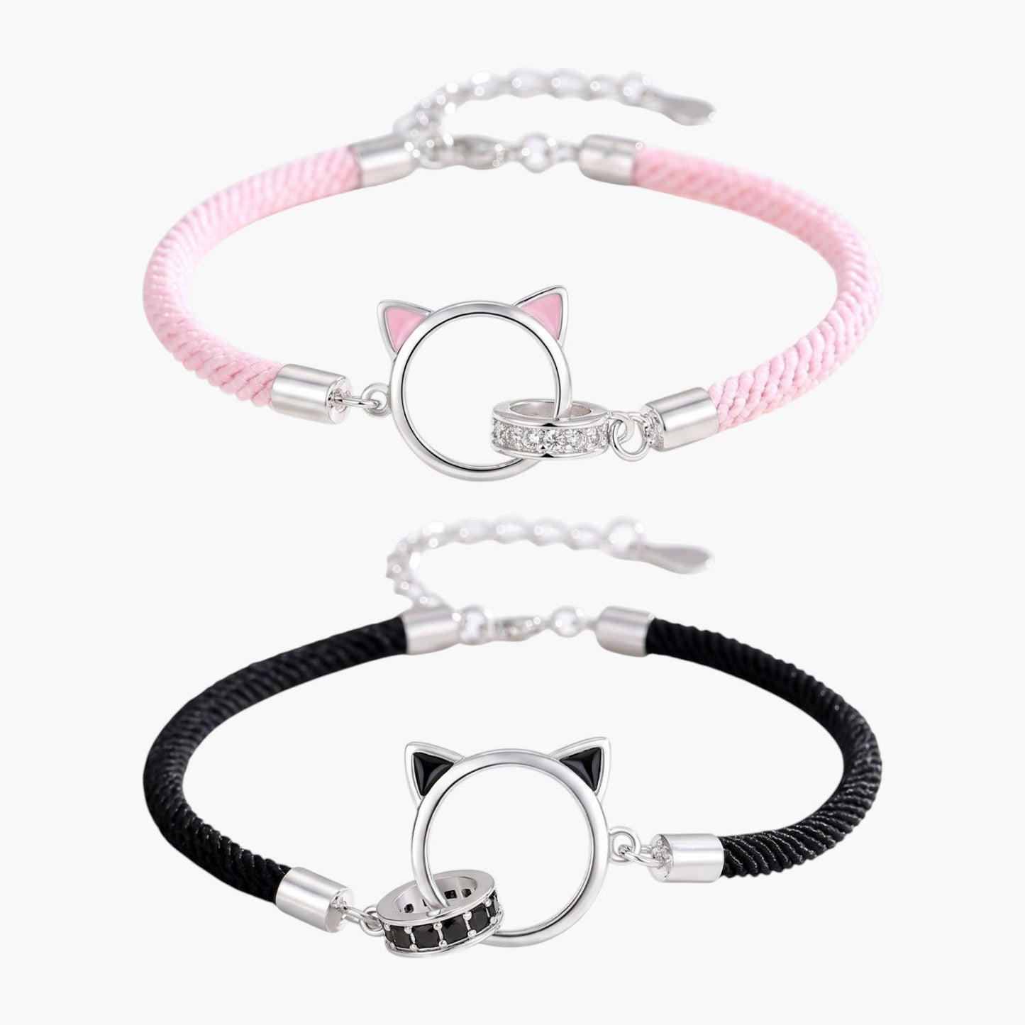 Pulseira para Casal em Prata de Lei 925