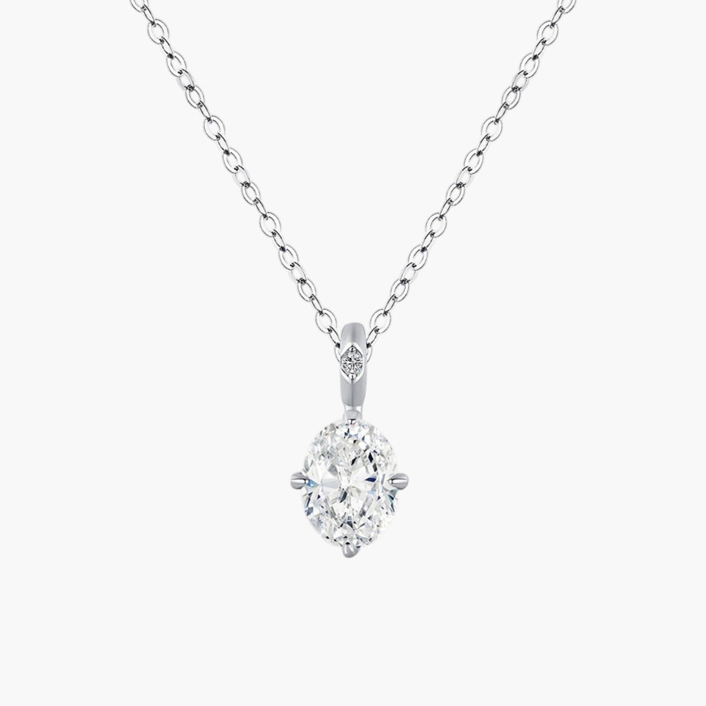 Colar em Prata de Lei 925 com Zircónia