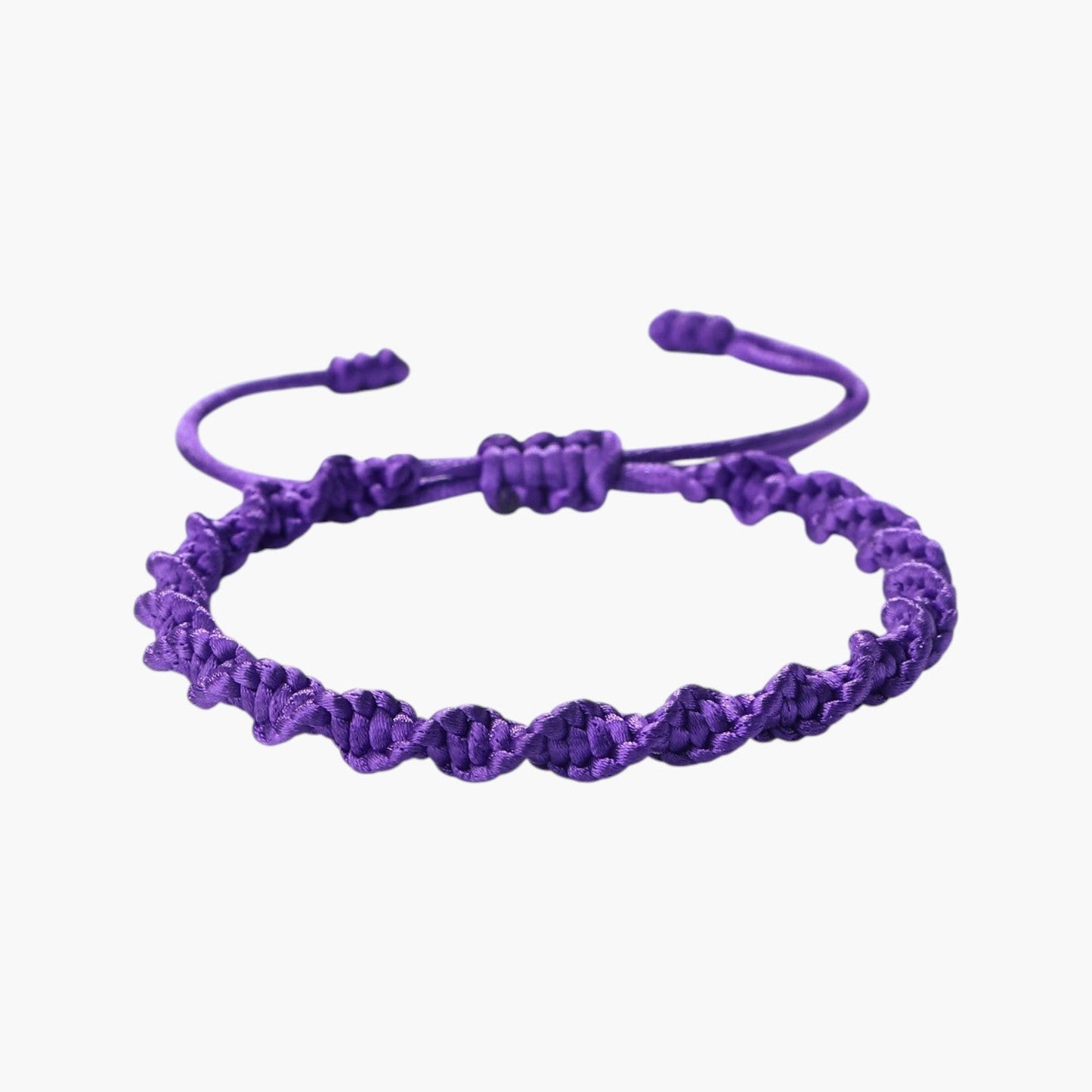 Pulseira Trançada Artesanal em Corda
