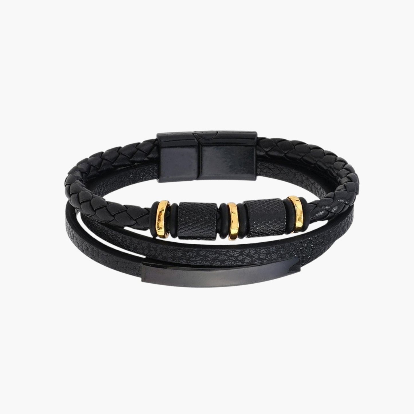 Pulseira Retro em Couro