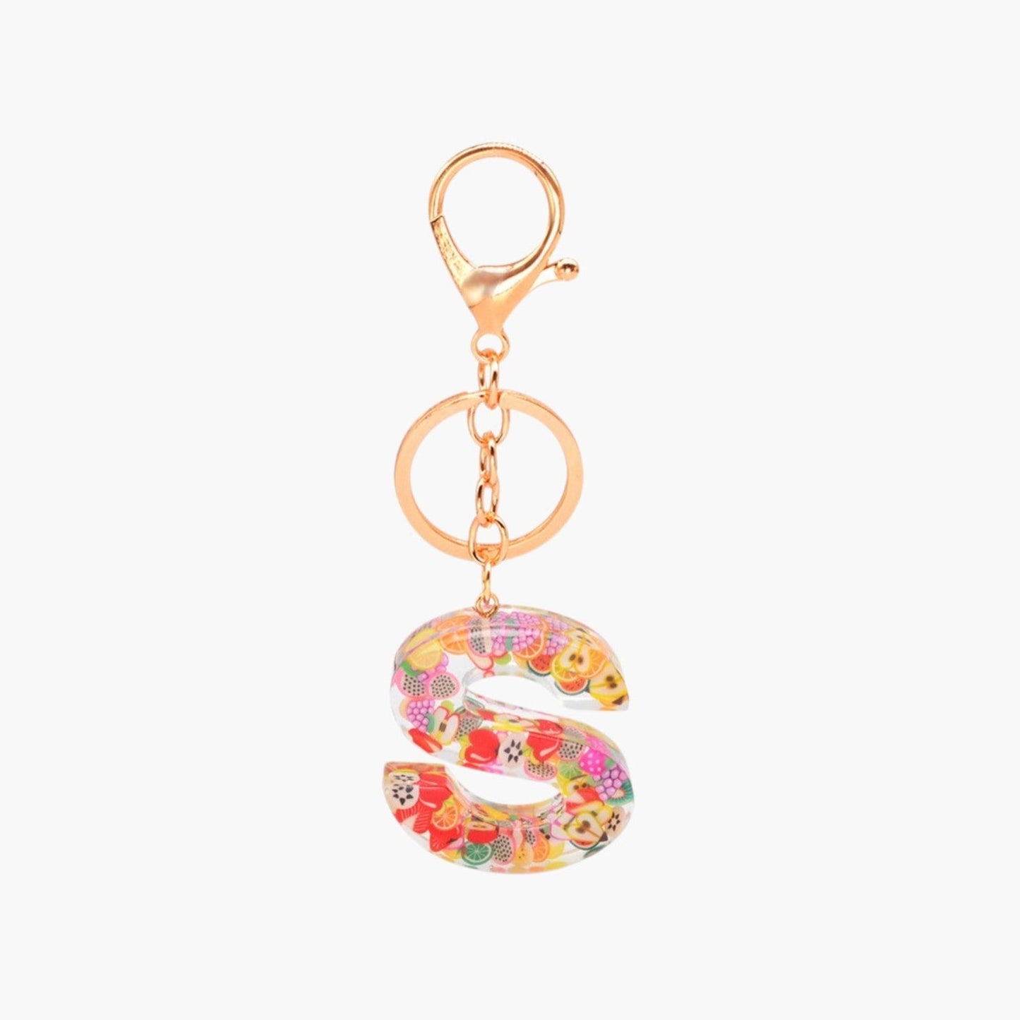 Porta-chaves Letra Colorida