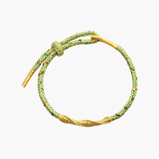 Pulseira de Corda Trançada Estilo Étnico