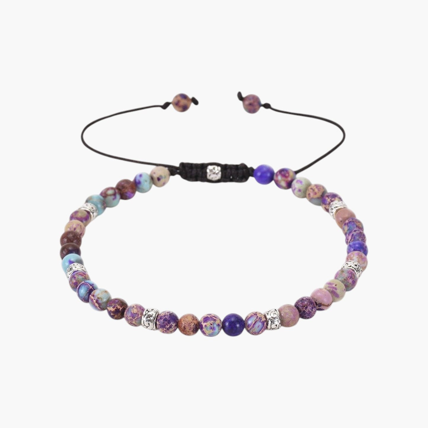 Pulseira 7 Chakras em Pedra Natural