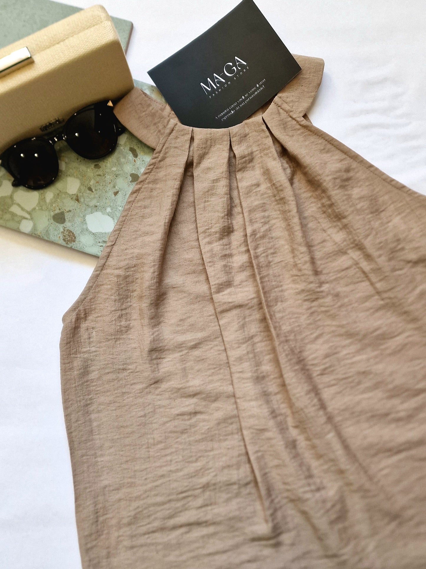 TOP DE GOLA HALTERE EVALINA