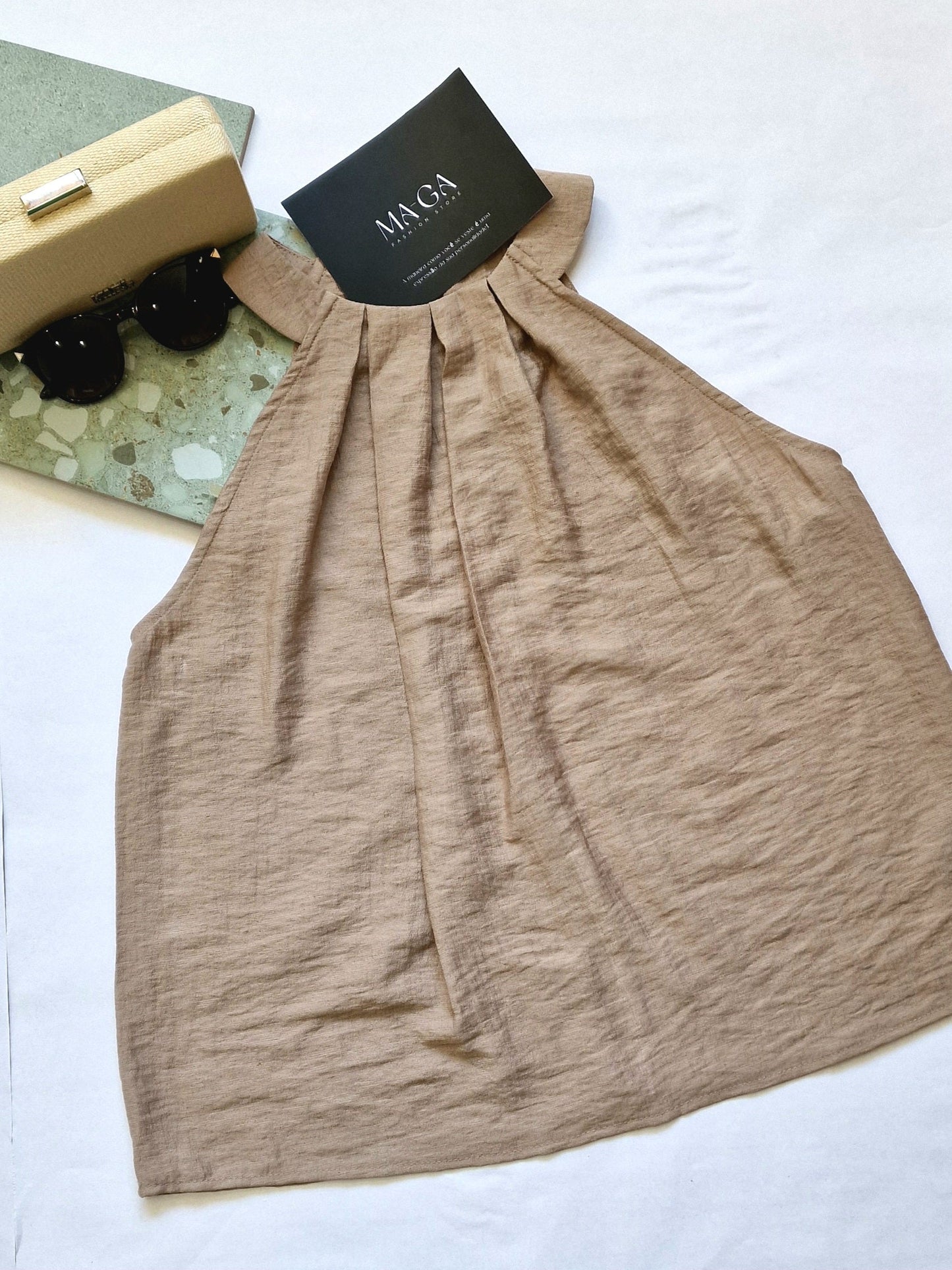 TOP DE GOLA HALTERE EVALINA