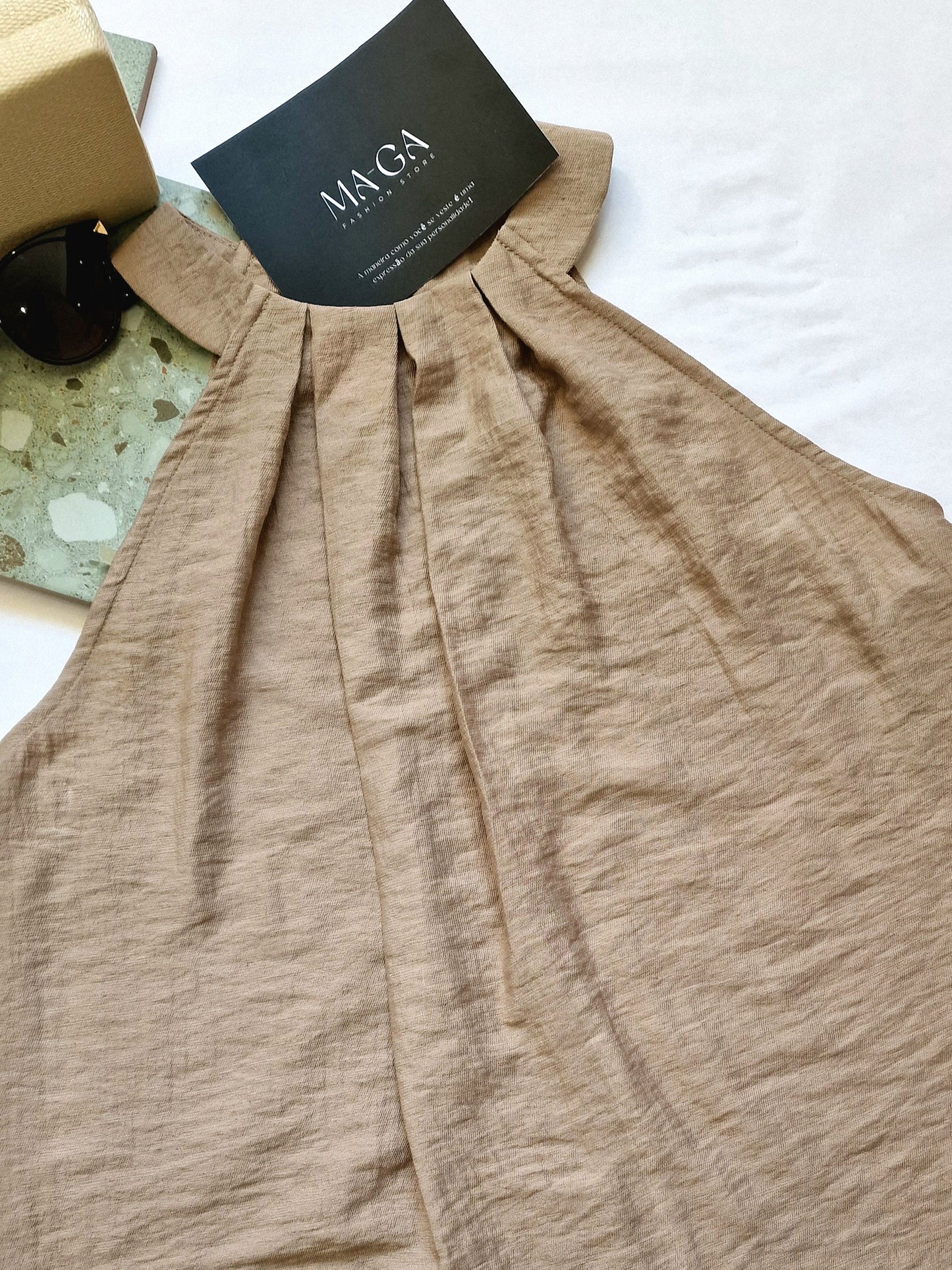 TOP DE GOLA HALTERE EVALINA