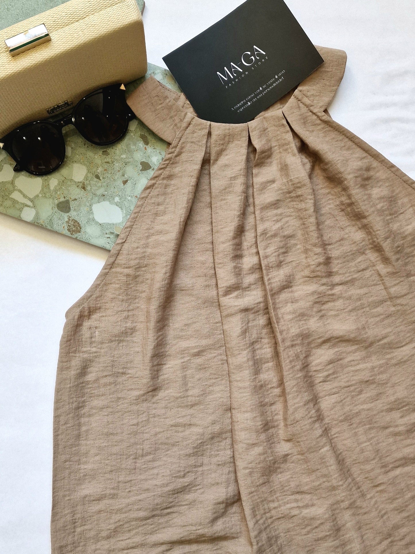 TOP DE GOLA HALTERE EVALINA