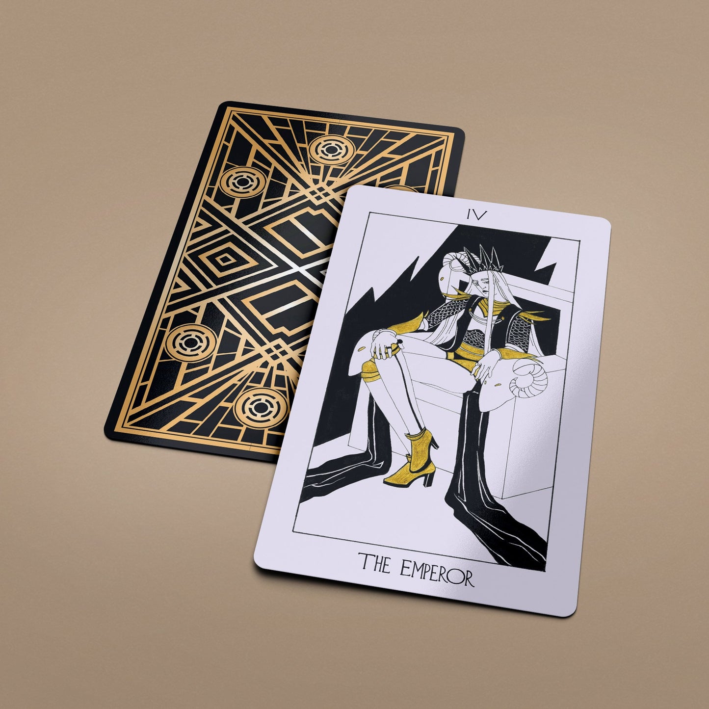 The Golden Path Tarot Cards Deck 78+2 Extra Cards with Guidebook