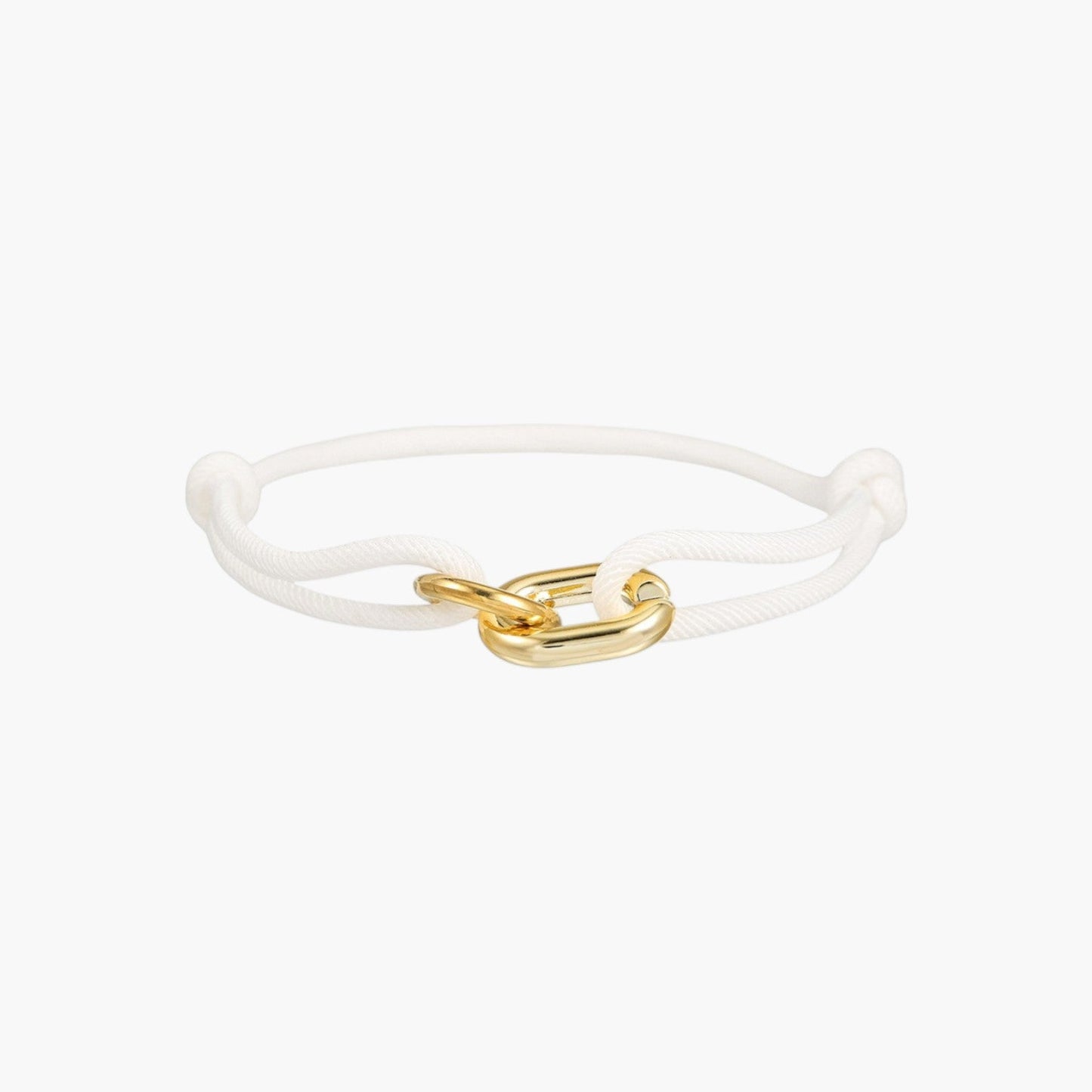 Pulseira Ajustável em Corda Milanesa