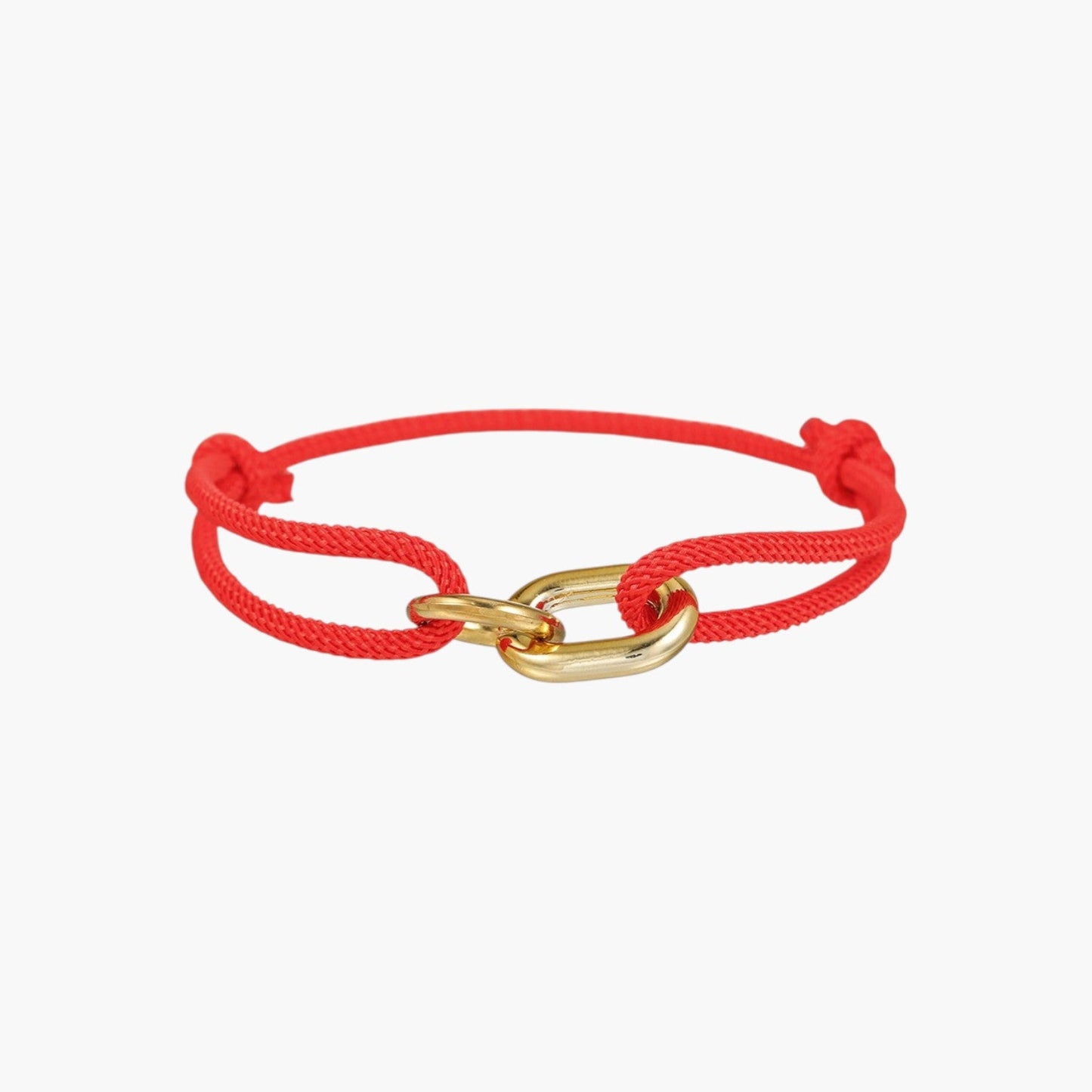 Pulseira Ajustável em Corda Milanesa