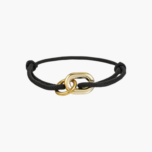Pulseira Ajustável em Corda Milanesa