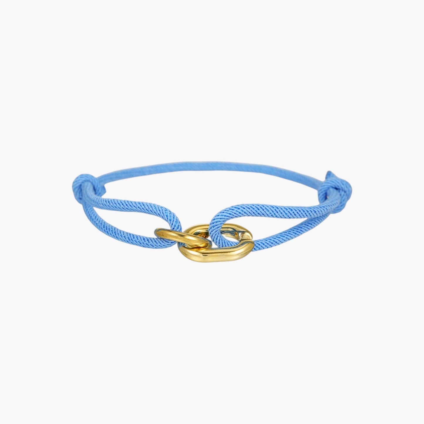 Pulseira Ajustável em Corda Milanesa