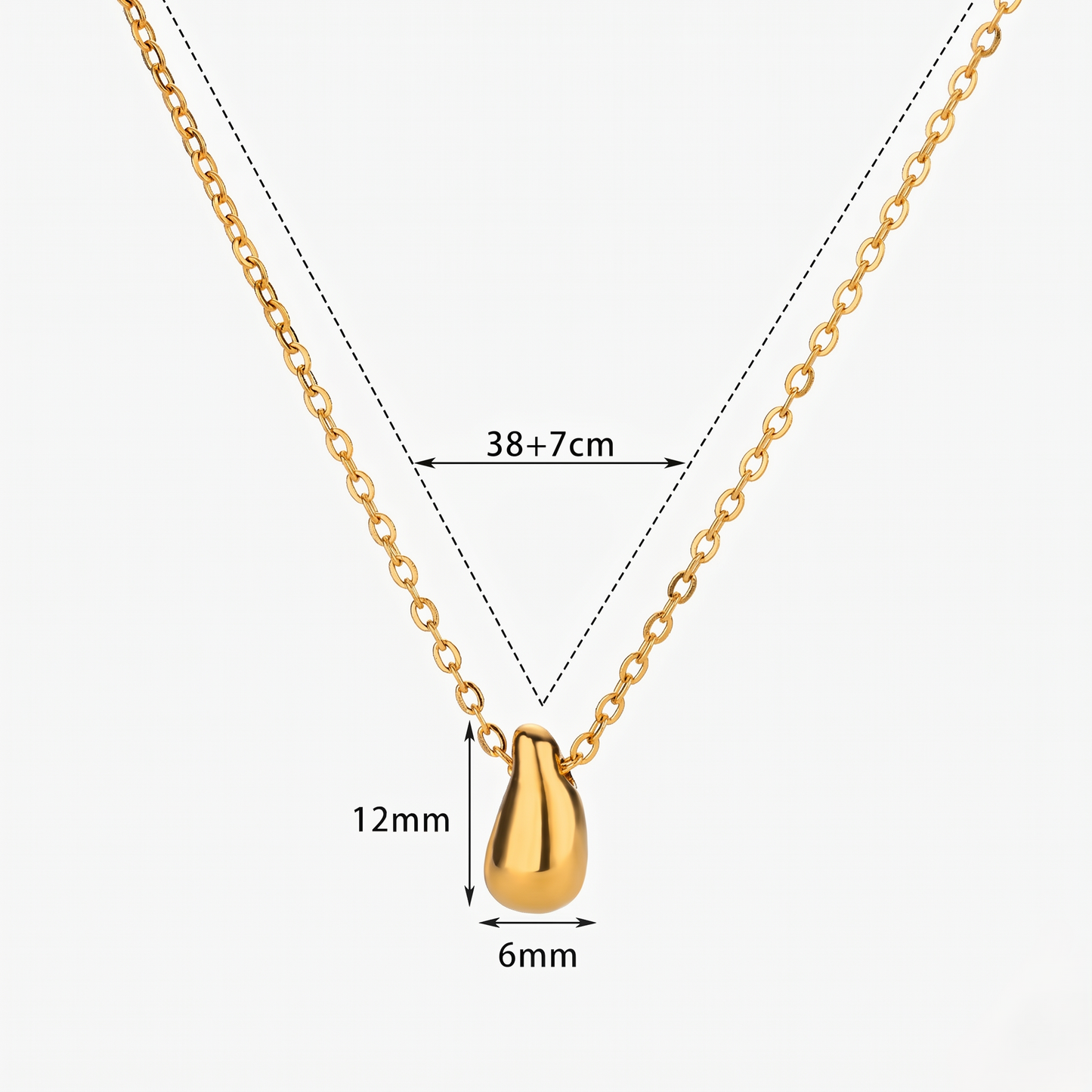 Colar Minimalista em Aço Inoxidável