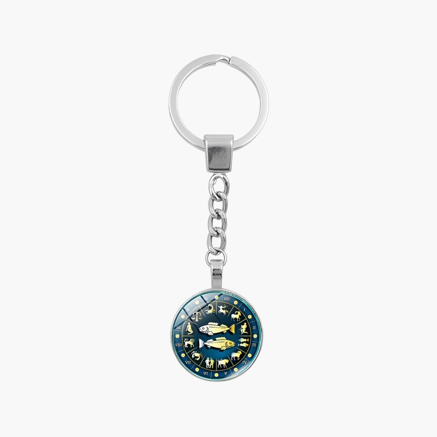 Porta-chaves com Signo do Zodíaco