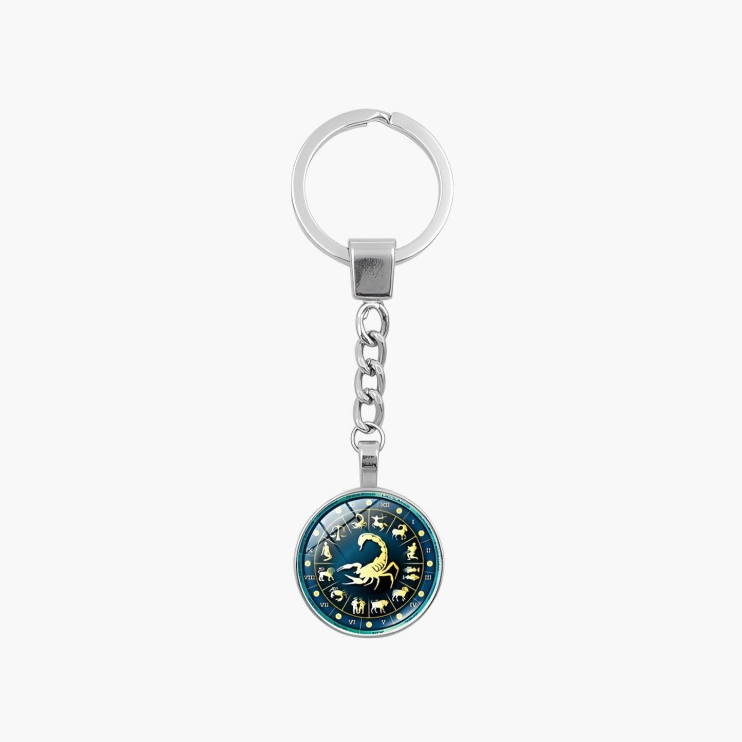 Porta-chaves com Signo do Zodíaco