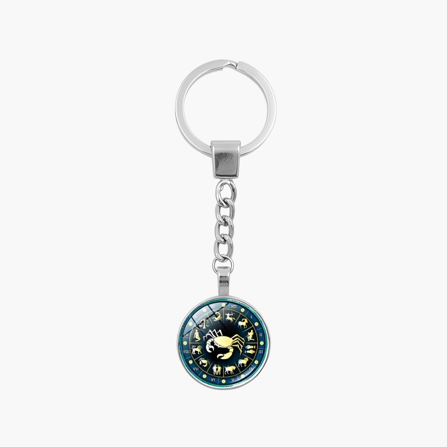 Porta-chaves com Signo do Zodíaco