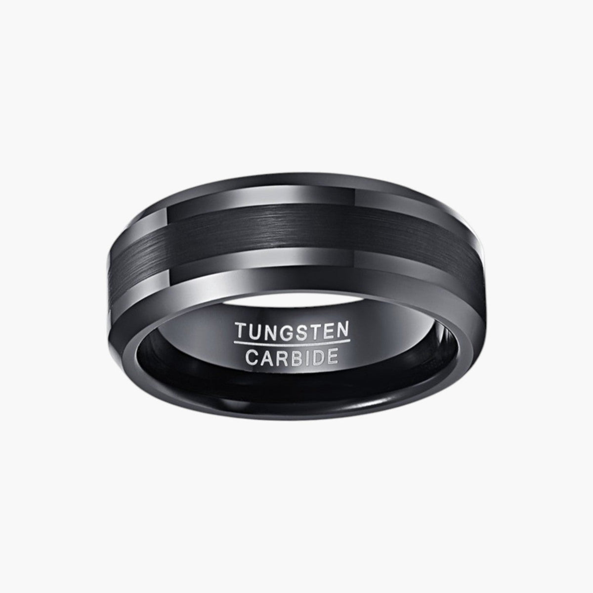 Anel em Aço de Tungsténio