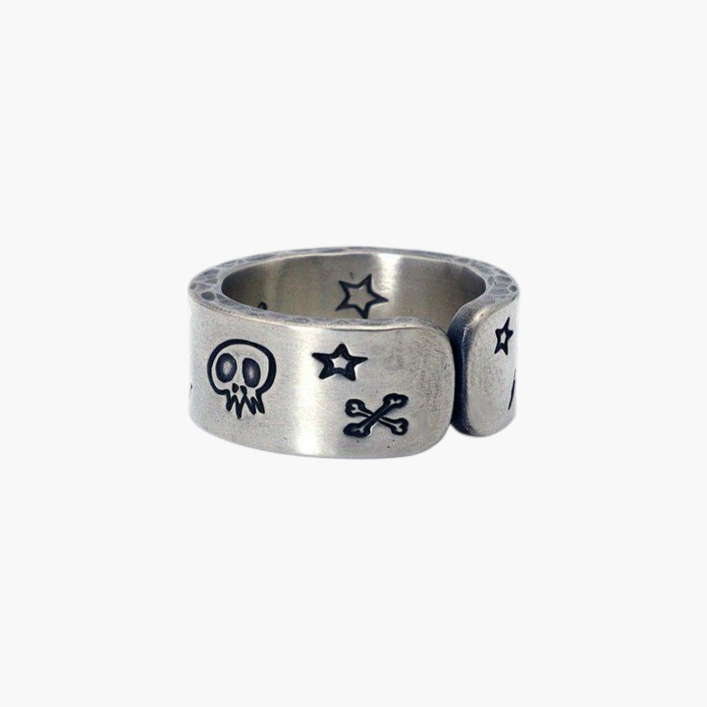 Anel Skull Retro