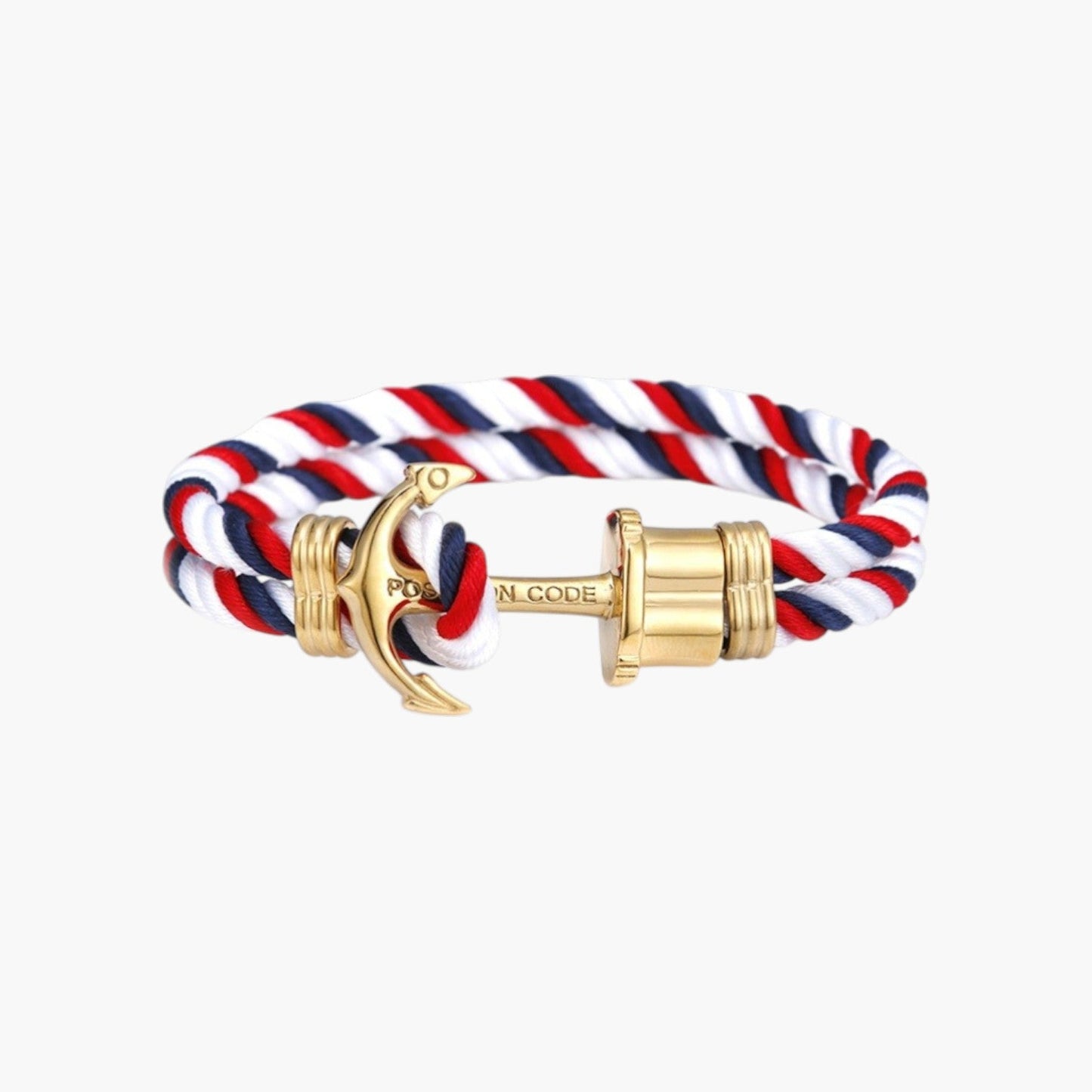 Pulseira Âncora em Corda