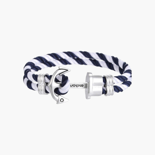 Pulseira Âncora em Corda