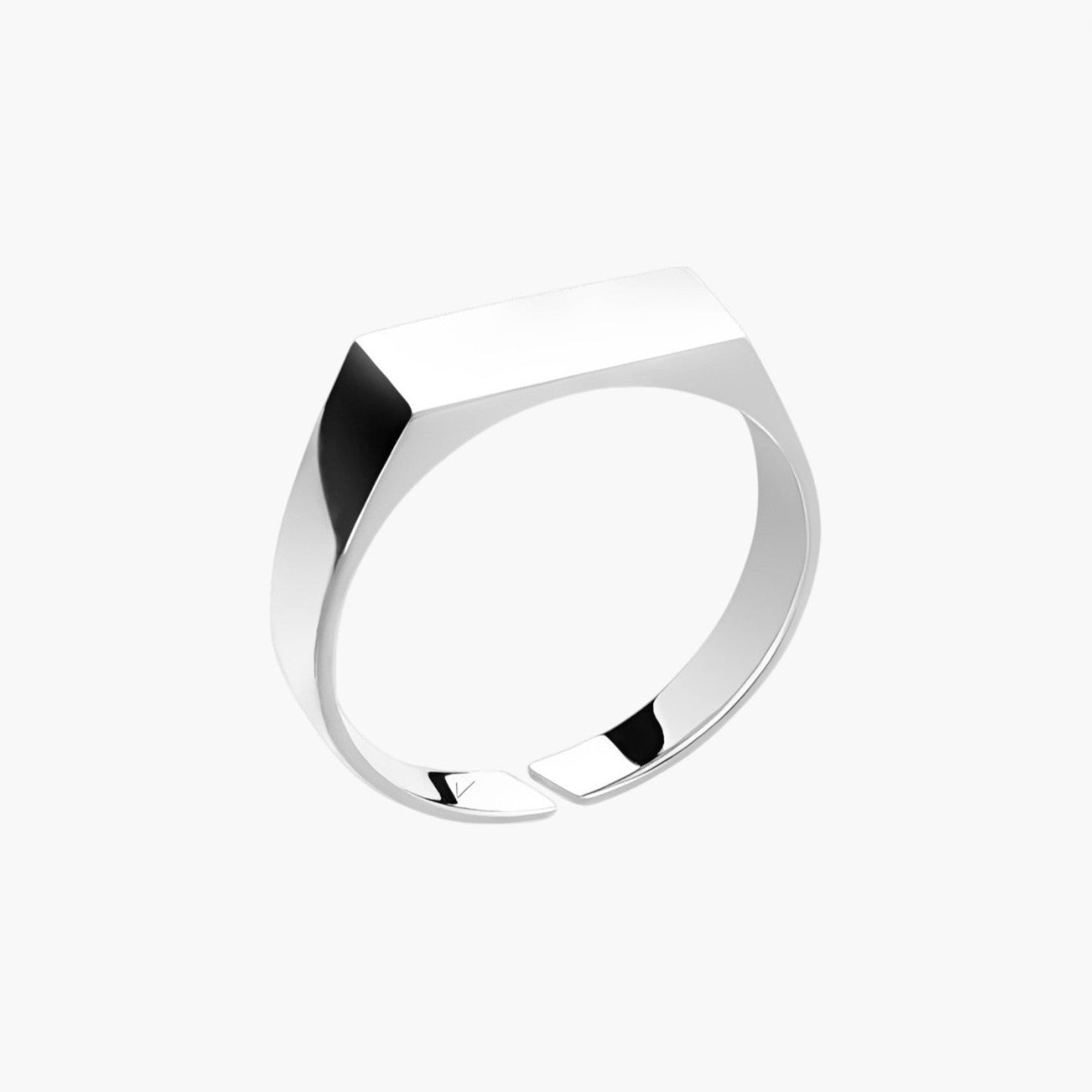 Anel Minimalista em Aço Inoxidável
