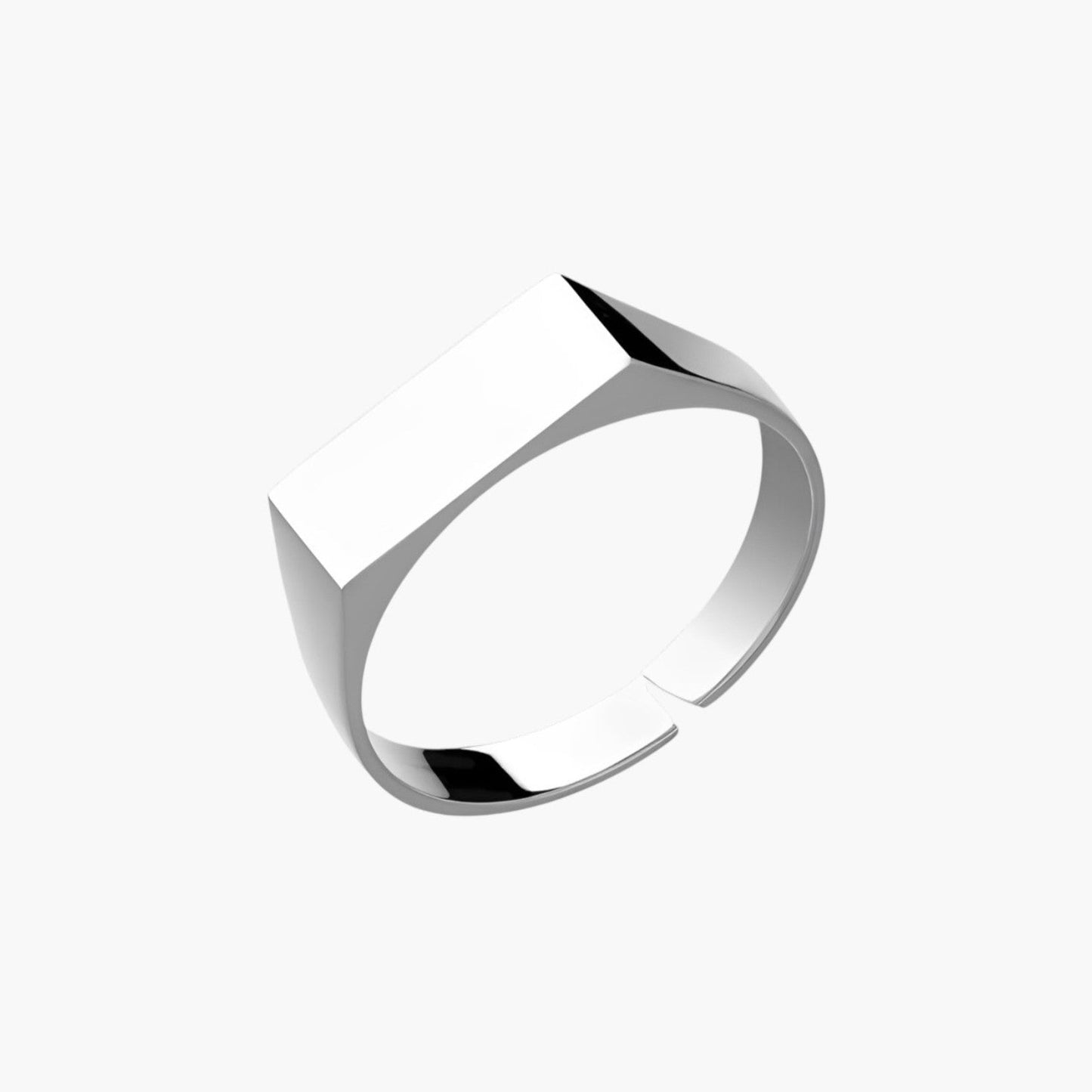 Anel Minimalista em Aço Inoxidável