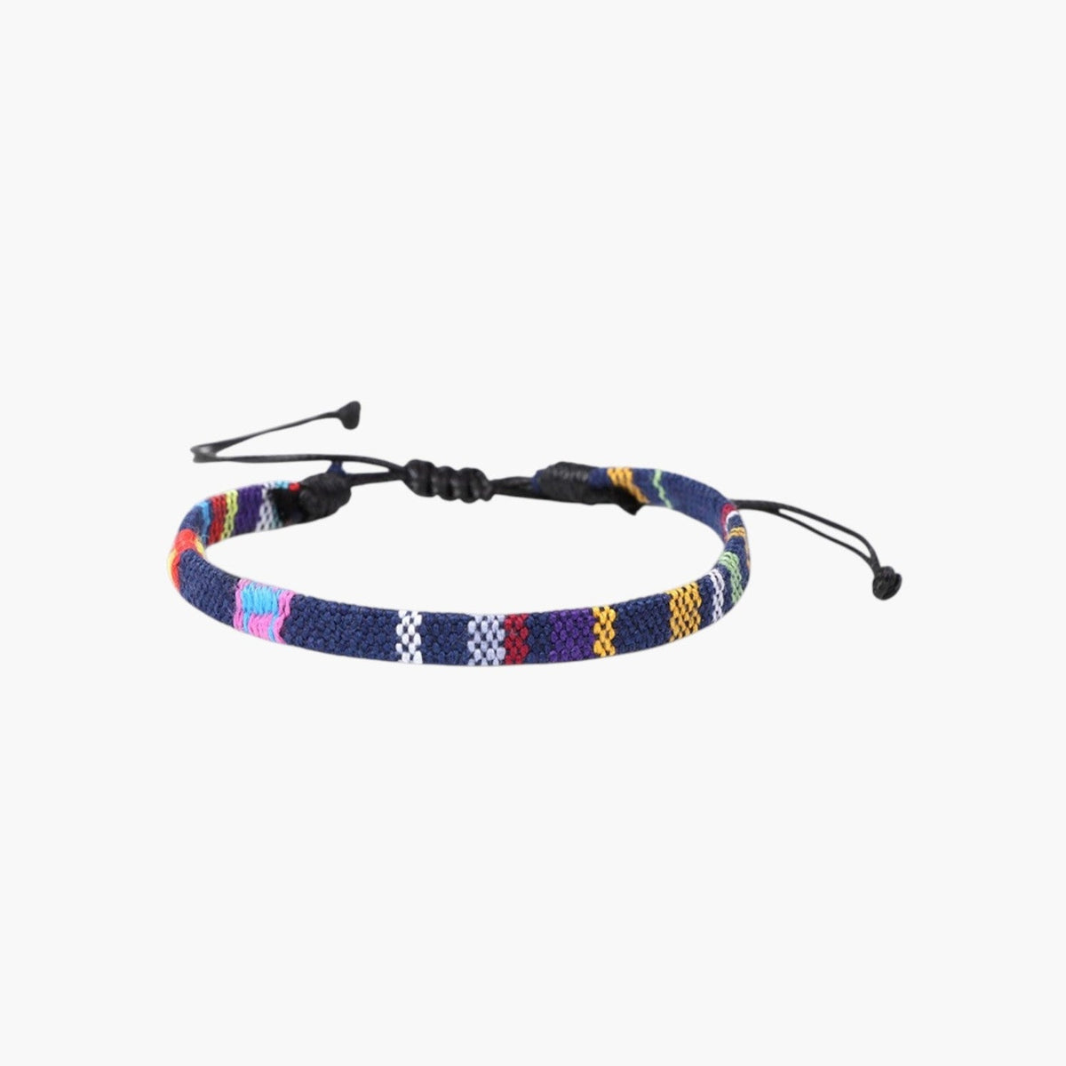 Pulseira Étnica com Padrão Colorido