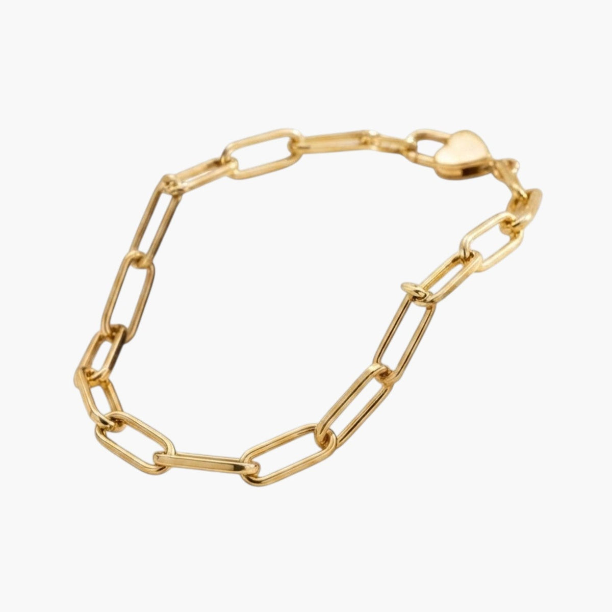 Pulseira de Elos Retangulares