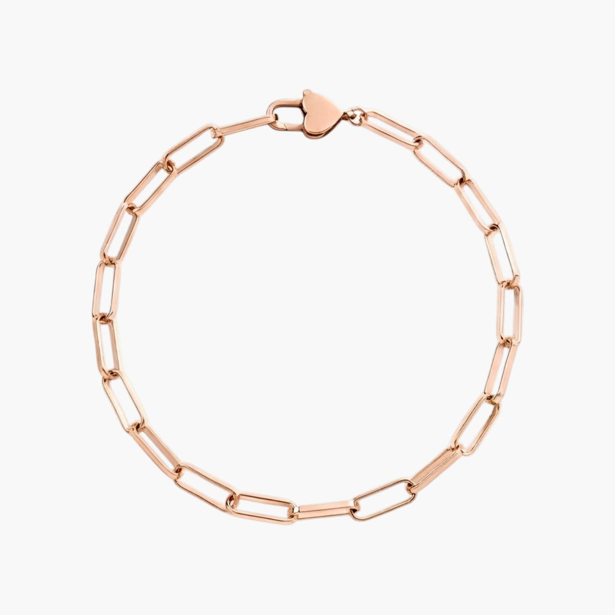 Pulseira de Elos Retangulares