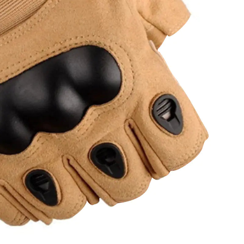 Men’s Half-Finger Tactical Outdoor Gloves – Anti-Slip Protective Grip