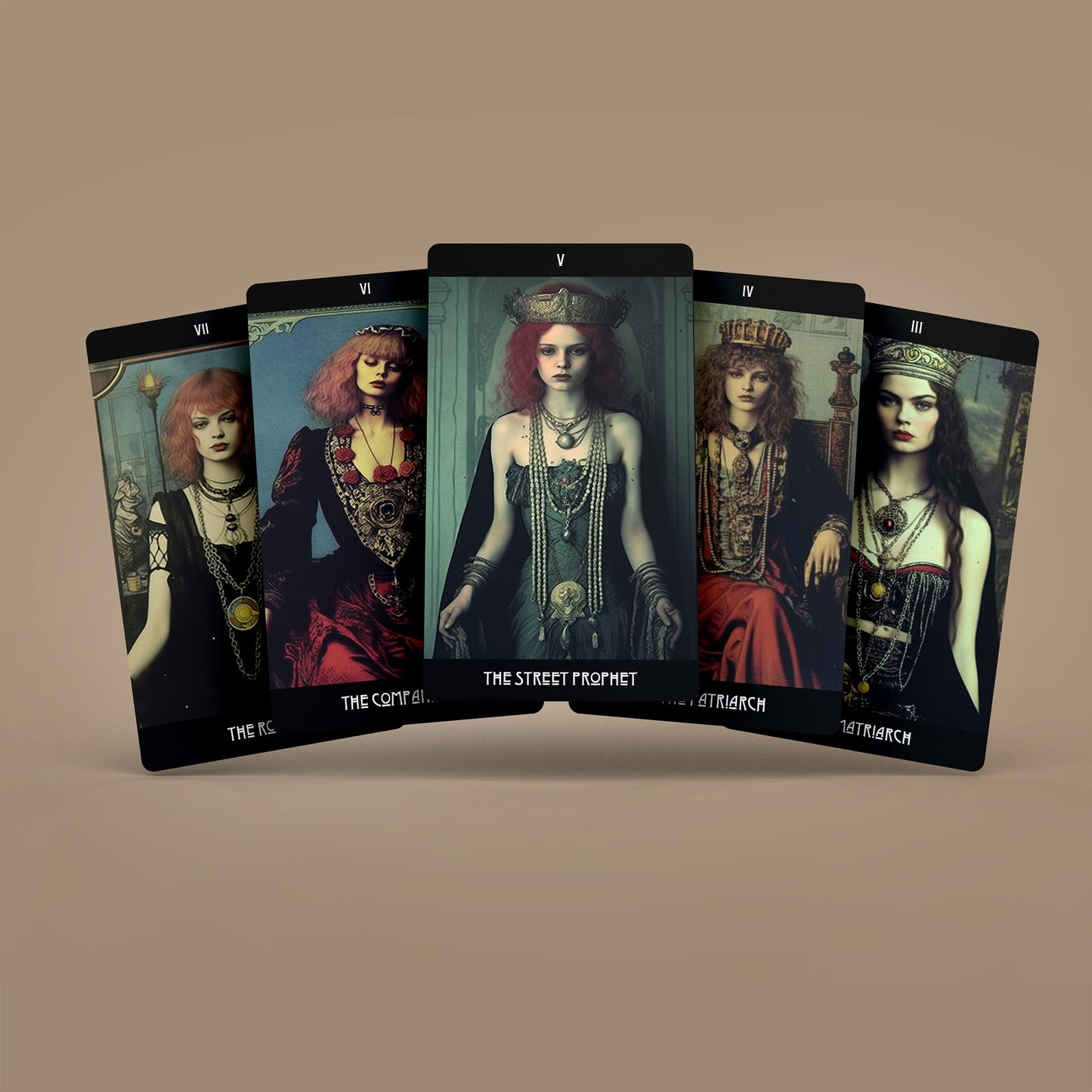 Grunge Goddess Tarot Cards Deck 78+2 Extra Cards