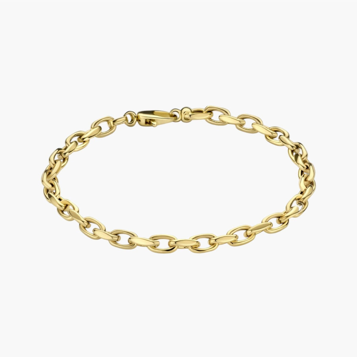 Pulseira de Elos em Aço Inoxidável