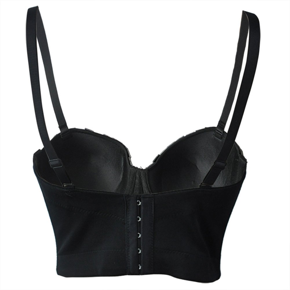 🖤 Luxe Beaded Bustier Top – Statement Studded Glam 🖤