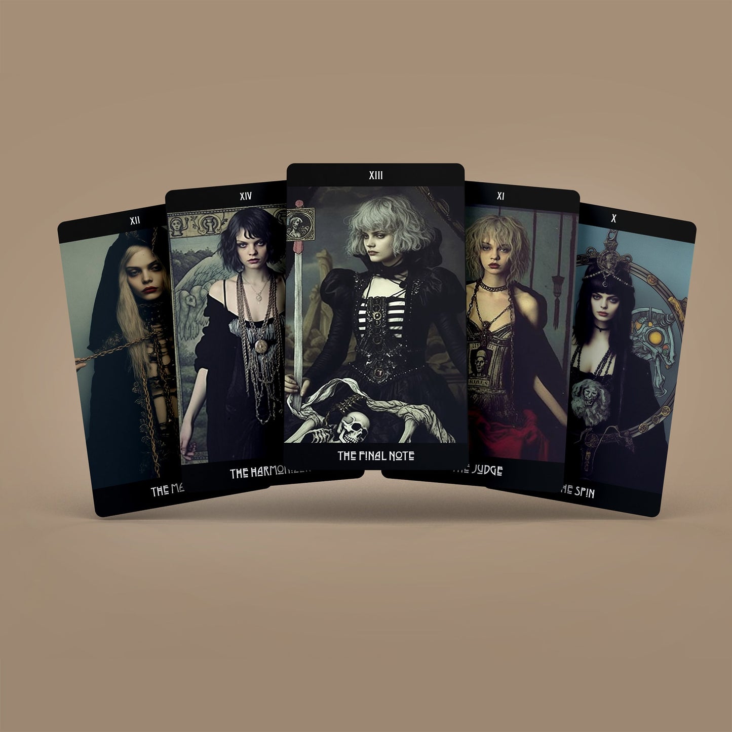 Grunge Goddess Tarot Cards Deck 78+2 Extra Cards