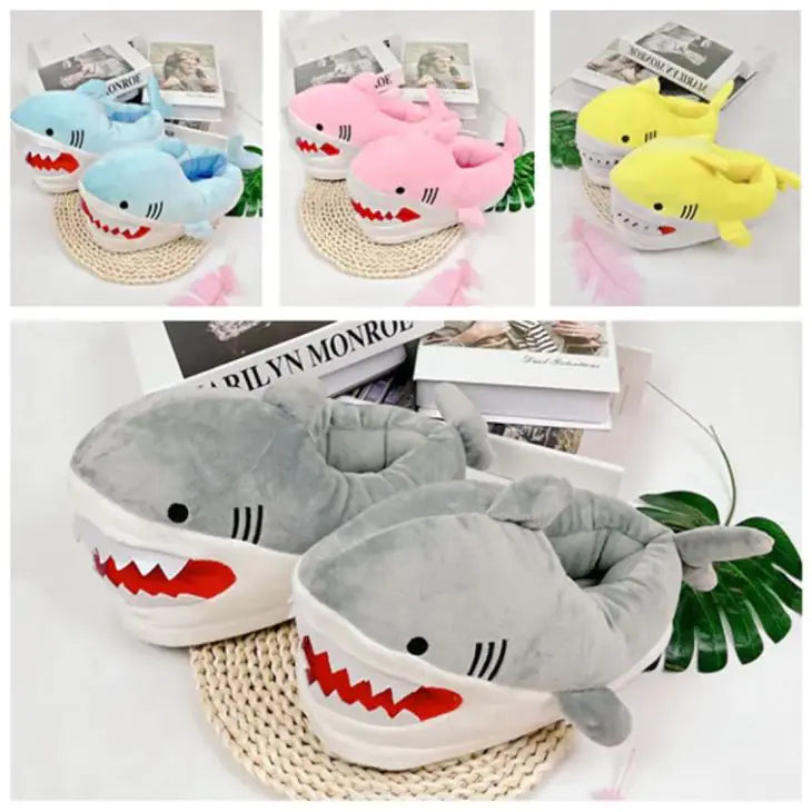 Shark Cotton Slippers