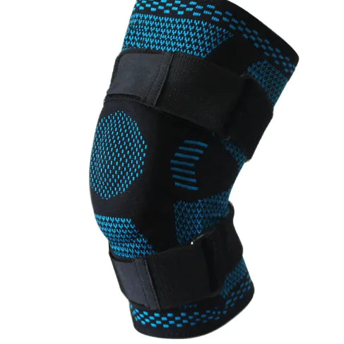 Adjustable Compression Sports Knee Brace – Breathable Support Sleeve with Straps