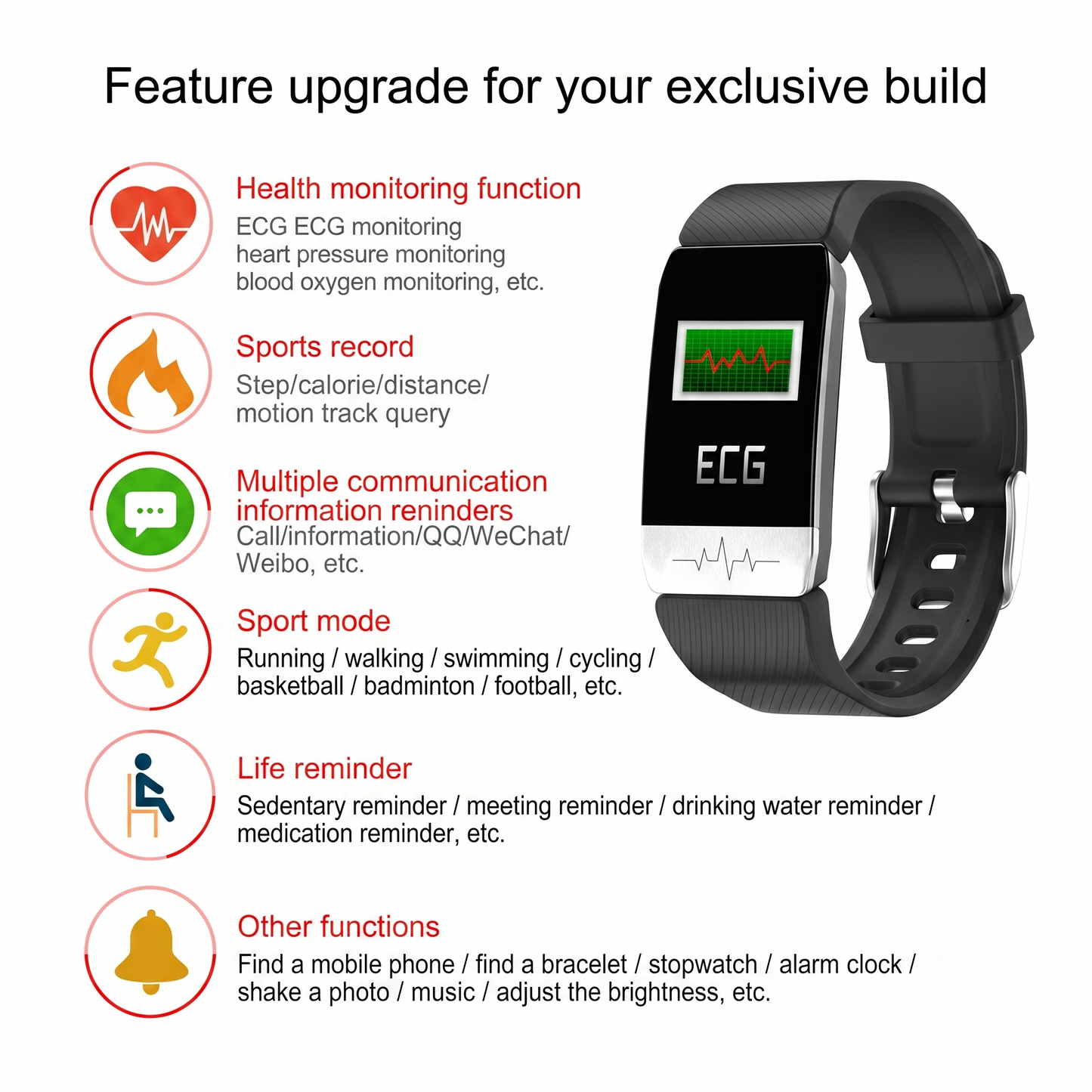 Pulseira Inteligente Health Sense