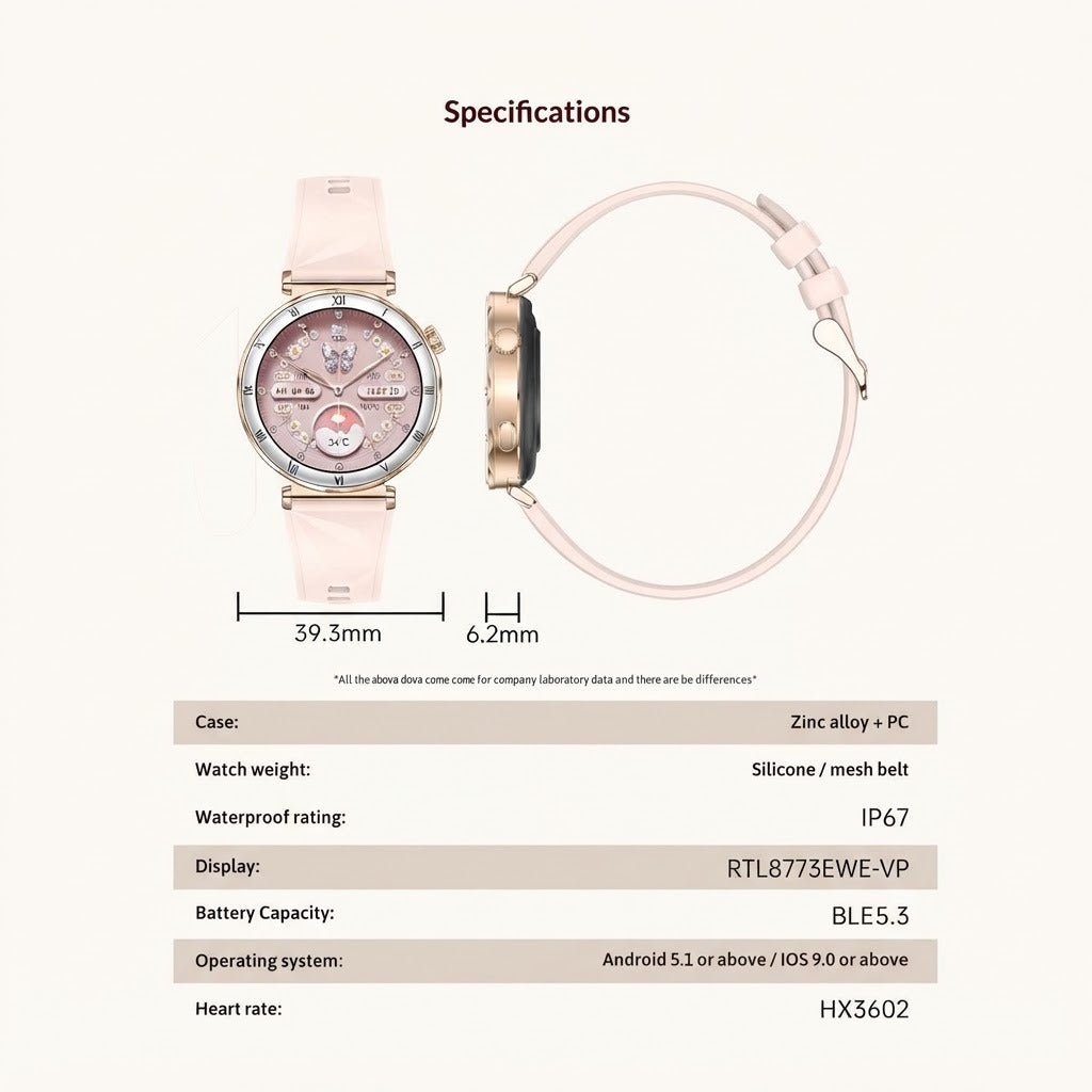 Smartwatch Bluetooth de Monitorização de Saúde