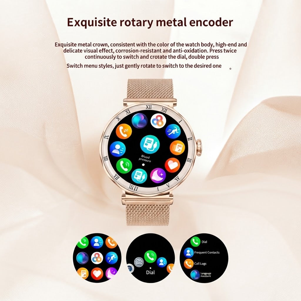 Smartwatch Bluetooth de Monitorização de Saúde