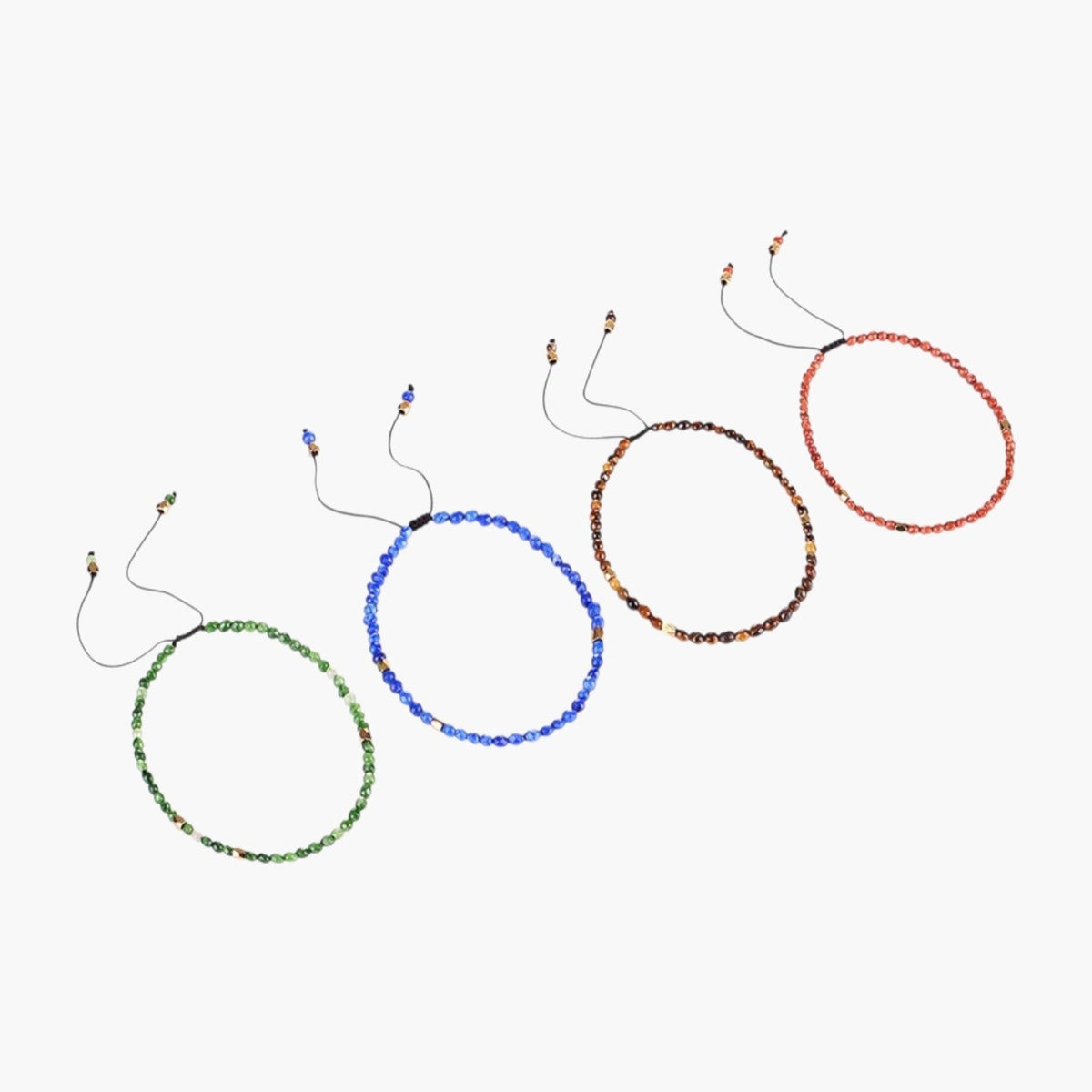 Pulseira de Contas em Pedra Natural