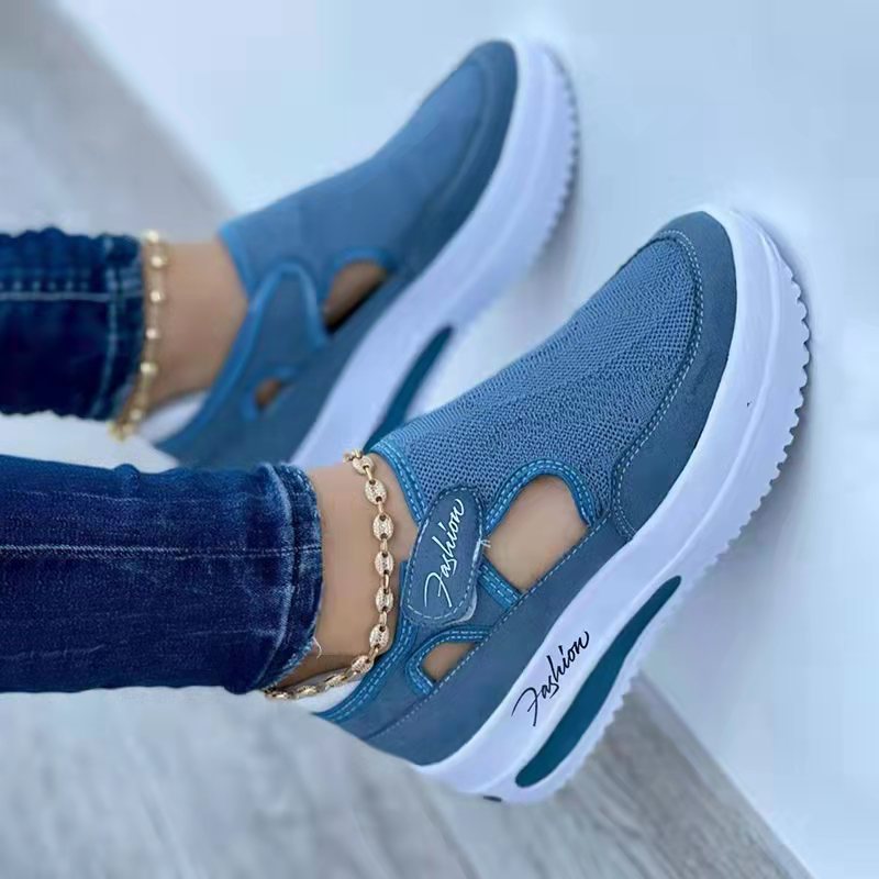 Women's Sneakers Summer New Ladies Casual Low Wedge Breathable Non-Slip Comfort  Sport  Shoes Fashion Style