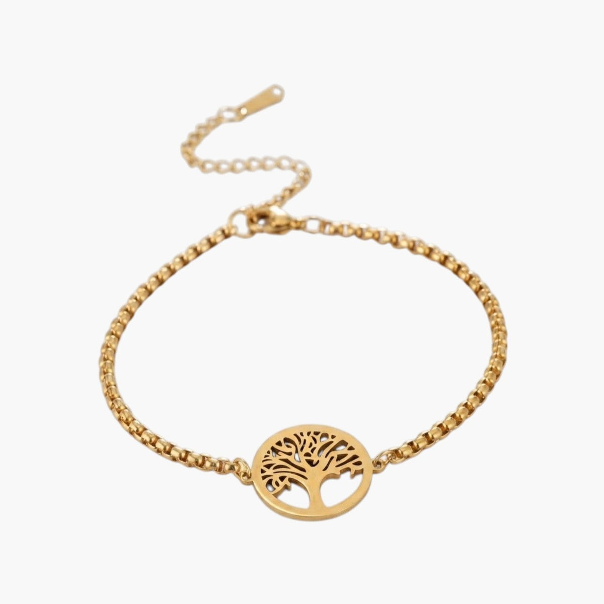 Pulseira Árvore da Vida em Aço Inoxidável