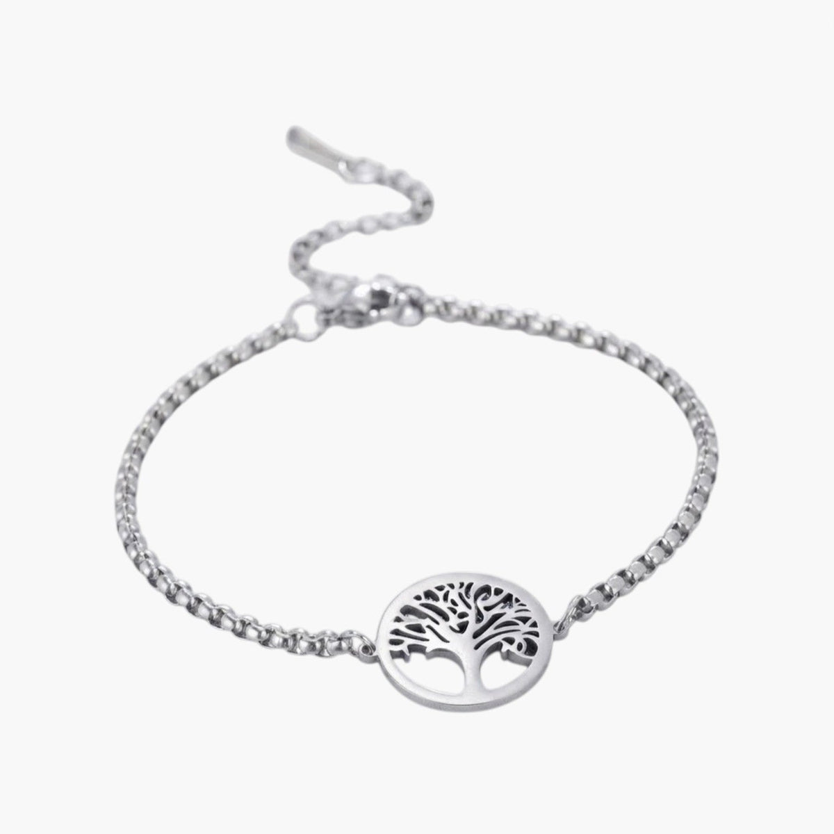 Pulseira Árvore da Vida em Aço Inoxidável