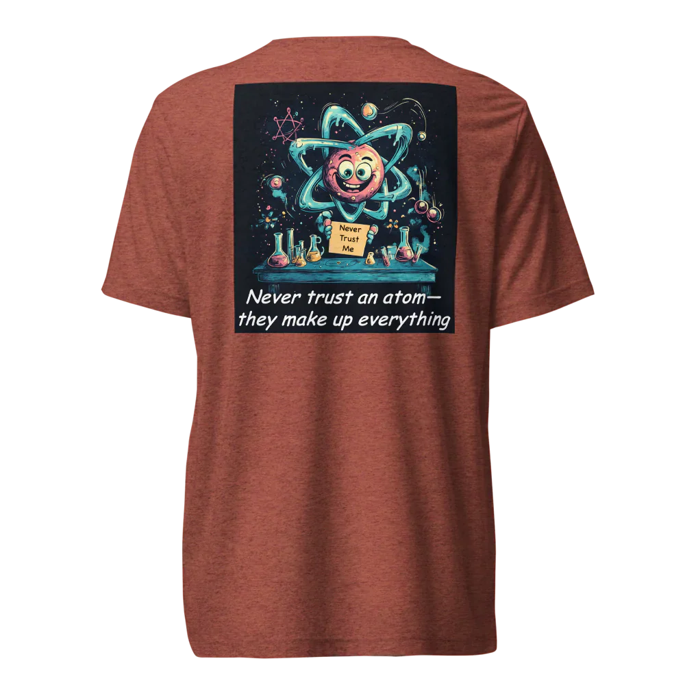 Science is fun T-Shirt - image on the Back - 1