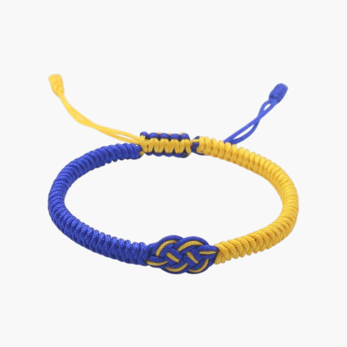 Pulseira da Sorte com Nó Tibetano