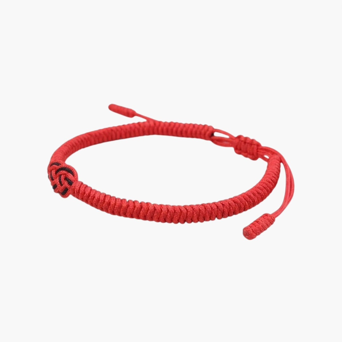 Pulseira da Sorte com Nó Tibetano